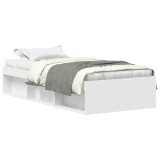 Cumpara ieftin Cadru pat, alb, 100x200 cm