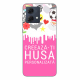 Husa Personalizata Motorola Moto G84 Silicon Slim TPU