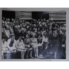 PROMOTIE DE ABSOLVENTI AI A.S.E. , LA INTALNIREA ANUALA , FOTOGRAFIE , ANII &#039; 70