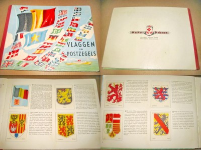 B193- Steaguri-Album vechi APTIBILDURI Belgia inainte de razboi. foto