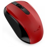 MOUSE Genius, &quot;NX-8008S&quot;, PC sau NB, wireless, 2.4GHz, optic, 1200 dpi, butoane/scroll 3/1, , rosu, &quot;31030028401&quot; (timbru verde 0.18 lei)