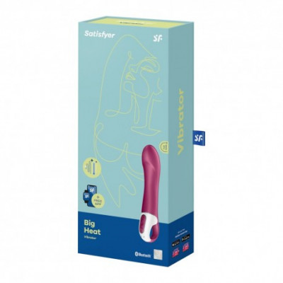 Vibrator - Satisfyer Big Heat cu incalzire foto