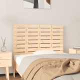 vidaXL Tăblie de pat pentru perete, 81x3x63 cm, lemn masiv de pin