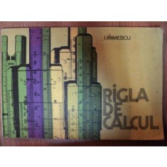 RIGLA DE CALCUL de I.IRIMESCU 1978