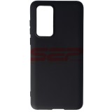 Husa Matte TPU Neagra Huawei P40 Lite 5G - Protectie Antishock, Flexibila