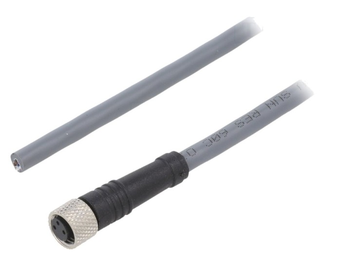 Cablu de conectare M8 3 pini 10m