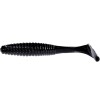 Shad Hide Up Stagger Original 1.5&quot;, 109 Black Solid, 4cm, 0.6g, 8buc/pac