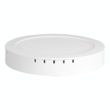 Mini Panou LED Rotund Alb PT 24W 2700K IP40 - NOVELITE