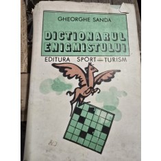Dictionarul enigmistului - Gheorghe Sanda