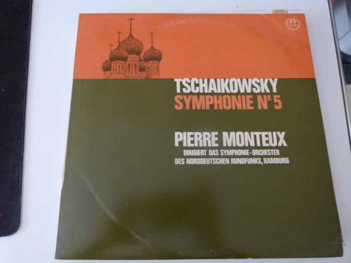 Sy. 5 - Tschaikowsky, Pierre Monteux, vinil
