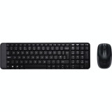 KIT wireless LOGITECH tastatura wireless &amp;quot;K220&amp;quot; + mouse wireless 3 butoane &amp;quot;M150&amp;quot; black &amp;quot;MK220&amp;quot; &amp;quot;920-003168&amp;quot; (