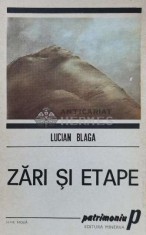 Zari si etape - Lucian Blaga (O38)