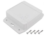 Carcasă universală cu lame de fixare 104x106x37 mm
