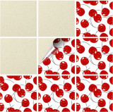 Set 100 buc. x Sticker Autocolant Faianta Decorativa &quot;Kitchen Design&quot; model K-FAI-81