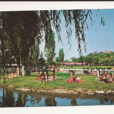 Carte Postala veche - Iasi, Strandul . Circulata 1974