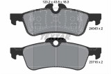 Set placute frana TEXTAR 2404301