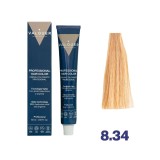 Blond deschis coniac 8.34 Vopsea de par cu plex si arginina Valquer 60g