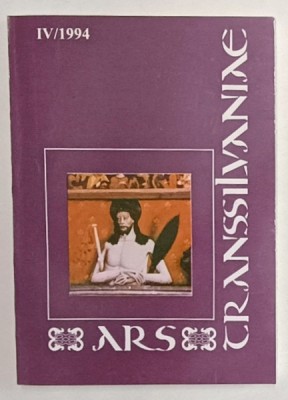 ARS TRANSSILVANIAE , VOLUMUL IV , 1994 foto