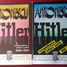 ANTONESCU - HITLER : CORESPONDENȚĂ ȘI ÎNTÂLNIRI INEDITE 1940-1944, 2 volume