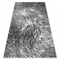 Covor ZARA 0W3983 P50 520 - structural două niveluri de l&acirc;nă gri / bej, 80x150 cm