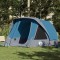 vidaXL Cort de familie pentru 6 persoane, albastru, impermeabil 4100668