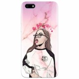 Husa silicon pentru Huawei Y5 2018, Bad Girl