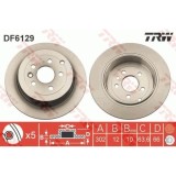 Set disc frana TRW DF6129 Spate