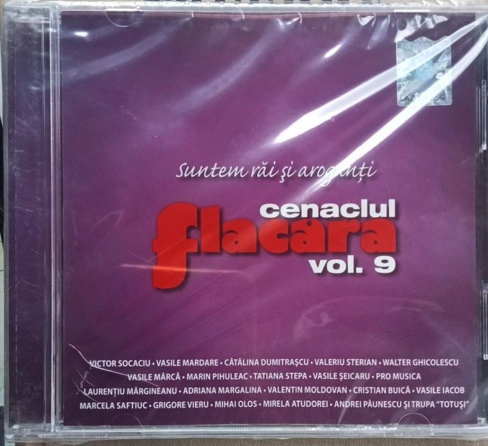 CD Cenaclul Flacara vol 9 in tipla