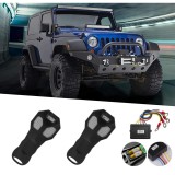 Modul cu 2 telecomenzi Wireless pentru actionare Troliu, destinatie Off-Road, ATV, SSV, QUAD (AVX-T100123-8) FAVLine Selection, Oem