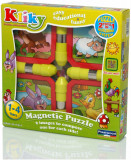 Set magnetic pentru bebelusi Kliky - Animale ferma | Supermag