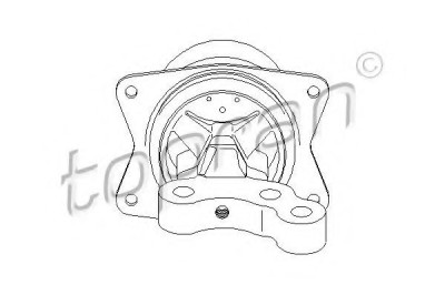 Suport motor OPEL VECTRA C GTS (2002 - 2016) TOPRAN 207 553 foto