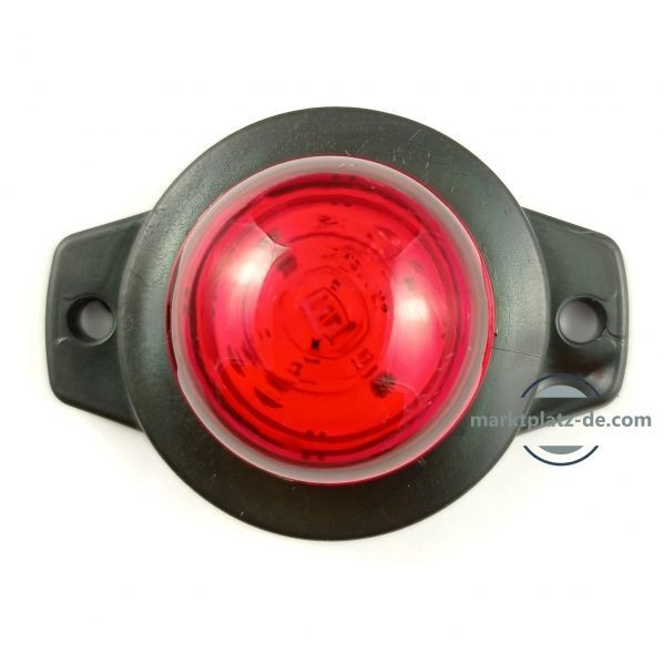 LED Indicator luminos lateral remorca Camion rosu 12 / 24v