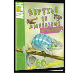 Animal Planet Carte cu stickere: Reptile si Amfibieni, Mediadocs