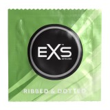Prezervativ EXS Ribbed and Dotted 56mm