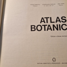 Atlas botanic Lucia Popovici C. Moruzi