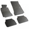 Set covorase auto din cauciuc Bmw Seria 5 E39 1995-2004, presuri BestAutoVest, negre, 4 buc.