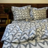 Lenjerie de pat creponata 100% bumbac (crep34)