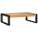 Cumpara ieftin Raft pentru baie 80 x 50 x 23 cm Lemn solid de mango, fier