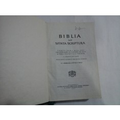 BIBLIA sau SFANTA SCRIPTURA - JUSTINIAN - 1975