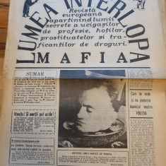 ziarul lumea interlopa, mafia anii '90-anul 1,nr.1-prima aparitie