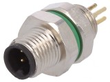 Conector M5 THT PIN 4 IP67 60V 1A