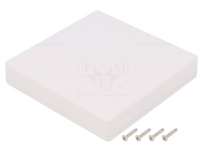 Carcasă Universală ABS Albă 125x125x25mm IP40 foto