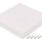 Carcasă Universală ABS Albă 125x125x25mm IP40