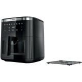 Friteuza cu aer cald Bosch MAFS2671B, 1800 W, 7.2l, 7 programe, Termostat reglabil, Fereastra vizualizare, Negru