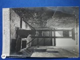 carte postala circulata .Sala ghilotinei din Inchisoarea Bastilia .EXCEPTIONALA