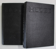 PRELEGERI DE ISTORIE A FILOZOFIEI , VOLUMELE I - II de H. W. F. HEGEL , 1963 *PREZINTA SUBLINIERI IN TEXT foto