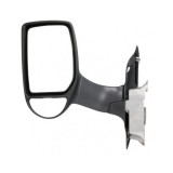Oglinda exterioara Ford Transit, 05.2006, Ford Transit/Tourneo, 05.2013, partea Stanga, culoare sticla crom, sticla convexa, cu carcasa neagra,