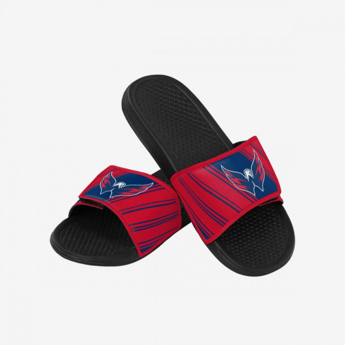 Washington Capitals papuci de bărbați Legacy Velcro Sport Slide Slipper - XL = 46-48 EU