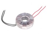 Transformator toroidal 80VA 230V 24V 3.33A cabluri