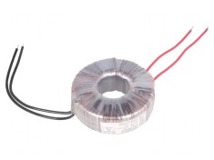 Transformator toroidal 80VA 230V 24V 3.33A cabluri